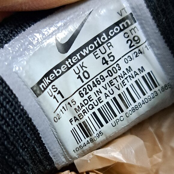 Size 11 Nike Flyknit Air Max Blue Lagoon Men Sneakers 620469-003 - Picture 7 of 13